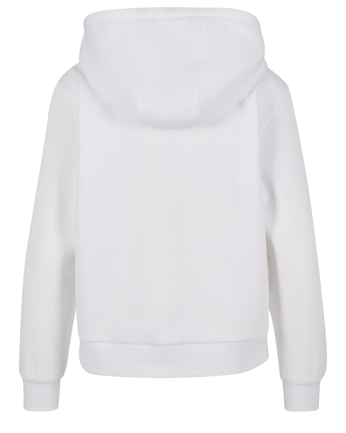 WOMEN WHITE PLAIN HOODIE