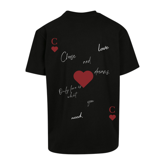 MEN HEART T-SHIRT