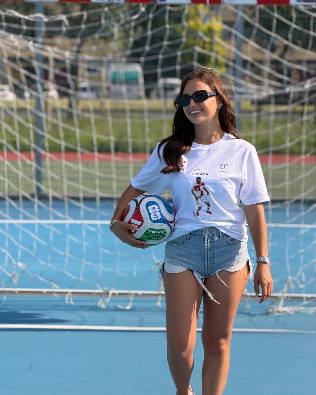 UNISEX MK WORLD CUP  WHITE T-SHIRT