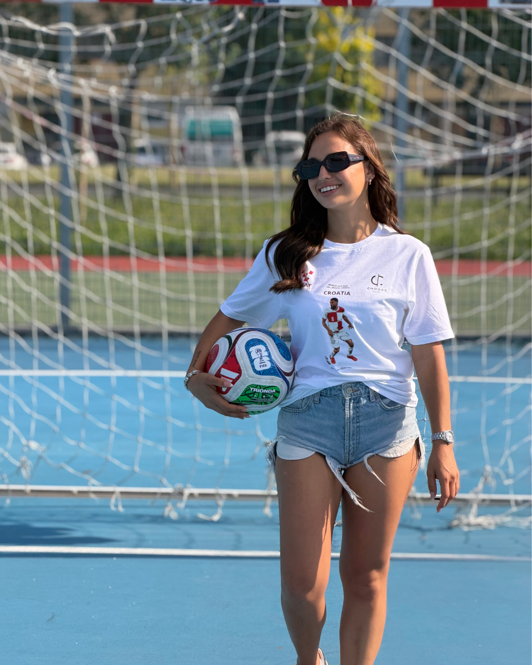 UNISEX MK WORLD CUP  WHITE T-SHIRT