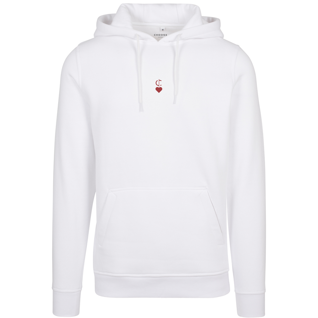 MEN HEART HOODIE