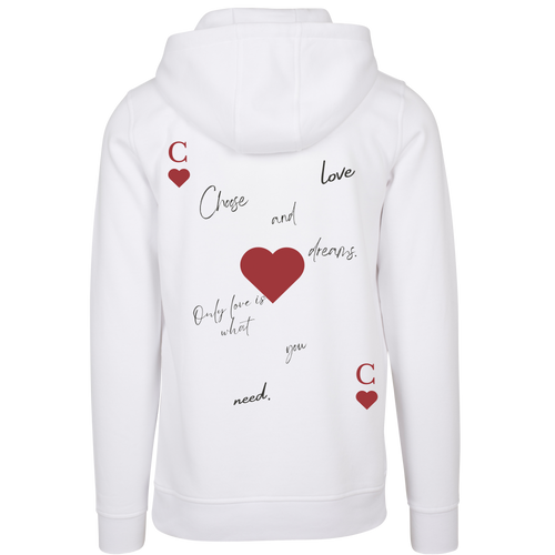 MEN HEART HOODIE