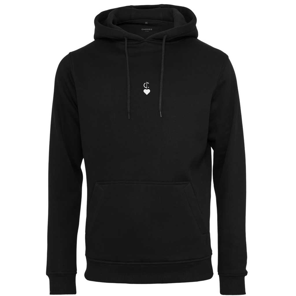 MEN HEART HOODIE