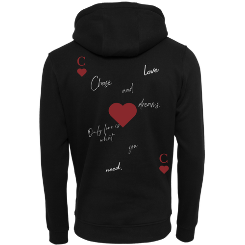 MEN HEART HOODIE