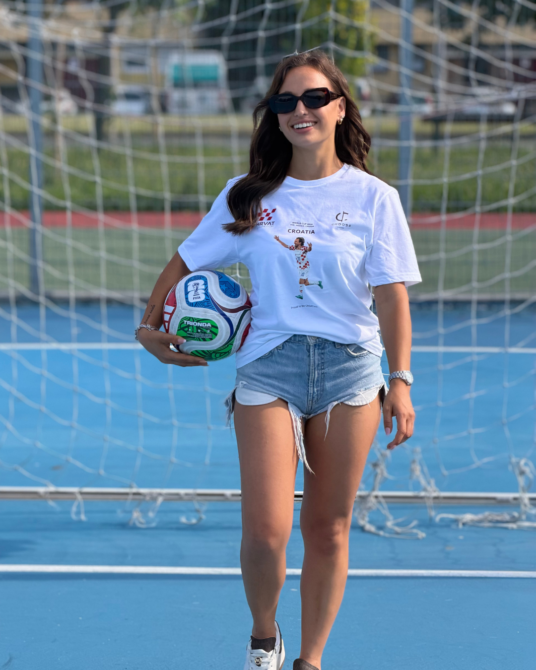 UNISEX LM WORLD CUP  WHITE T-SHIRT