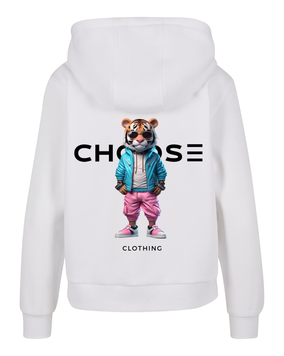 WOMEN PARTY TIGER HOODIE