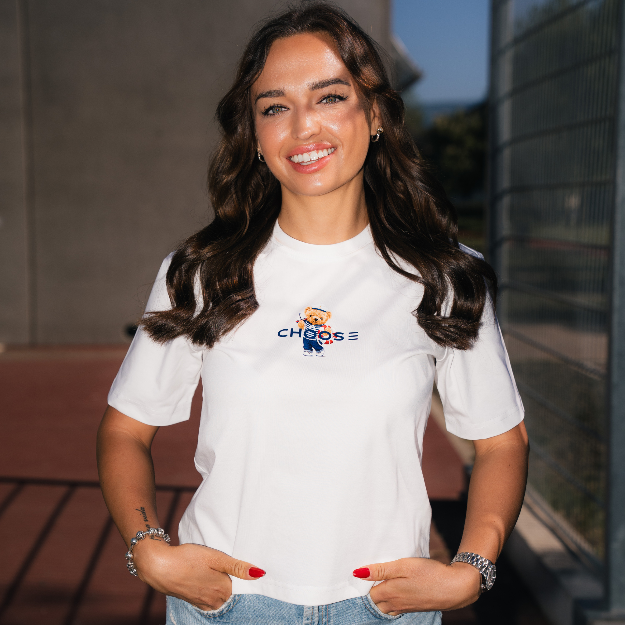 WOMEN SUMMER CROP T-SHIRT