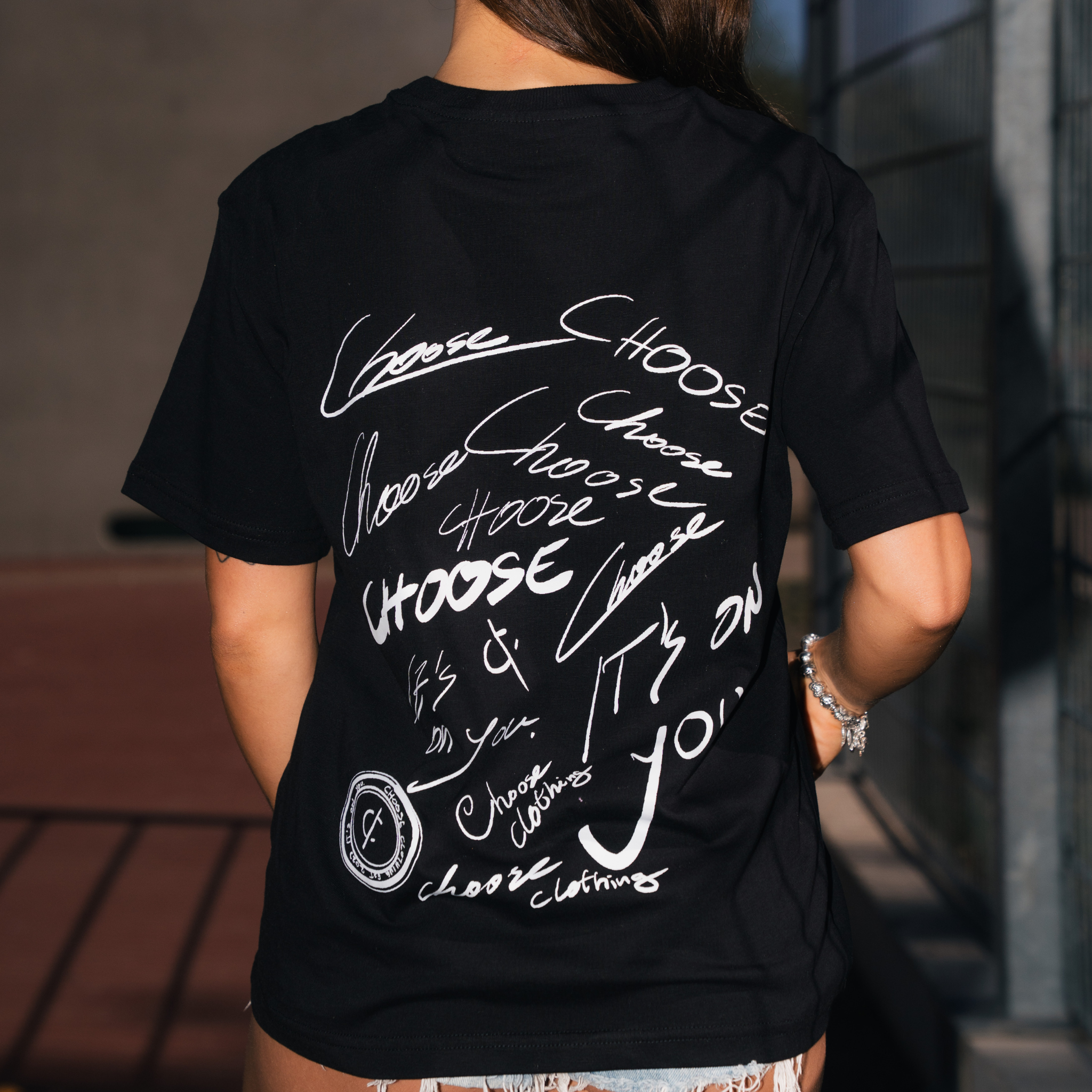 WOMEN CHOOSE CASUAL T-SHIRT