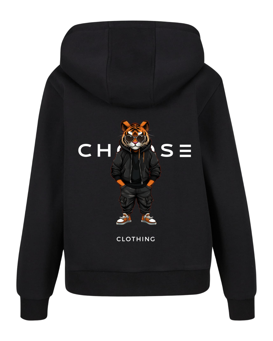 WOMEN TIGER HOODIE