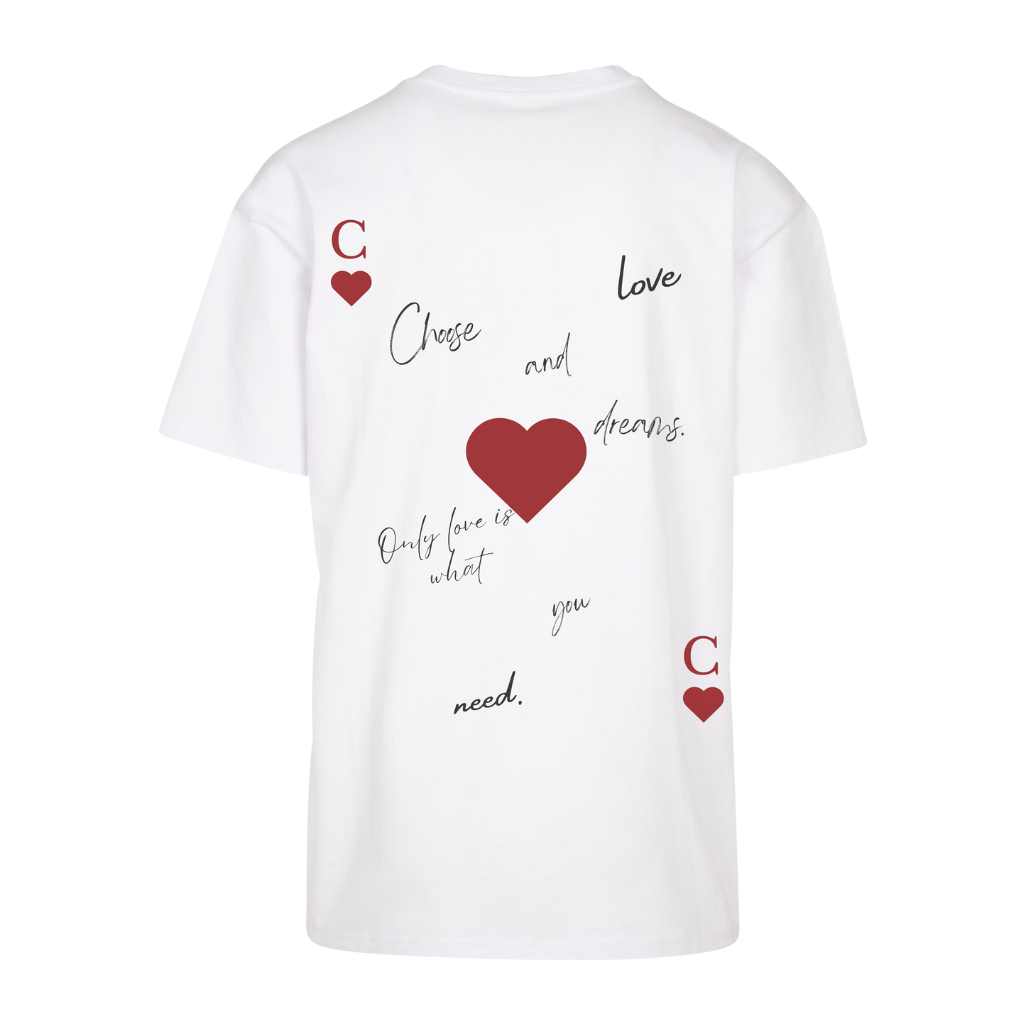 MEN HEART T-SHIRT