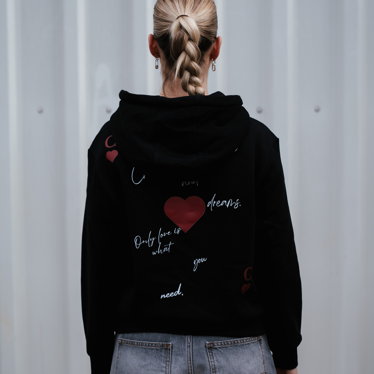 WOMEN HEART HOODIE