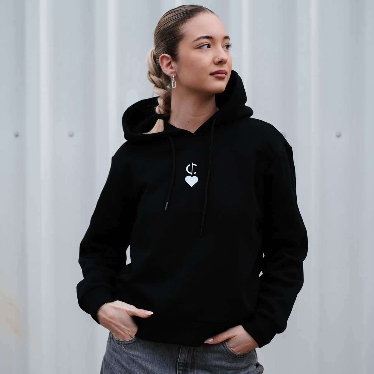 WOMEN HEART HOODIE