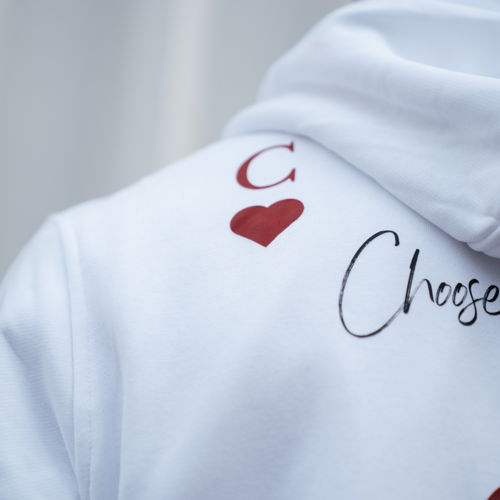 MEN HEART HOODIE