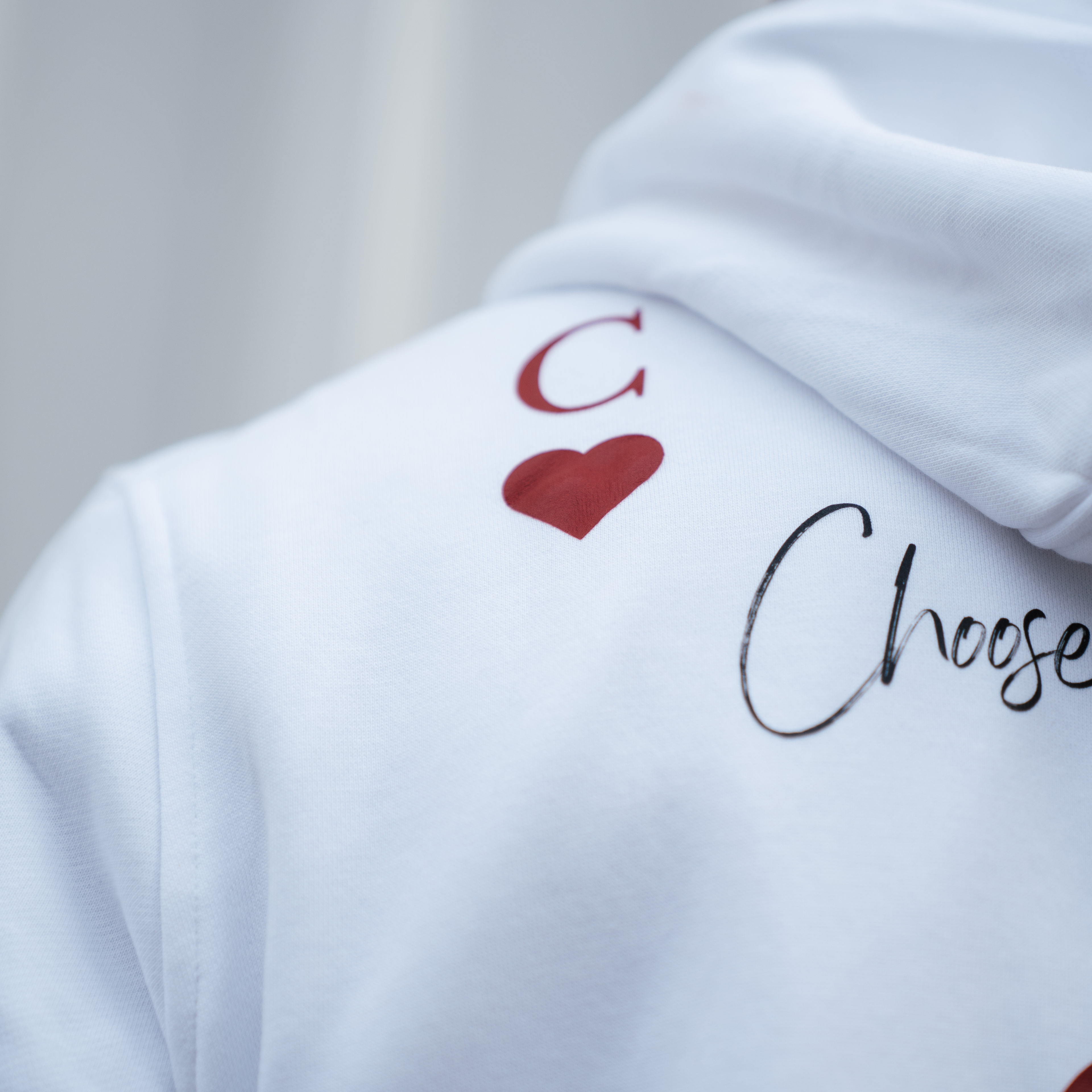 MEN HEART HOODIE