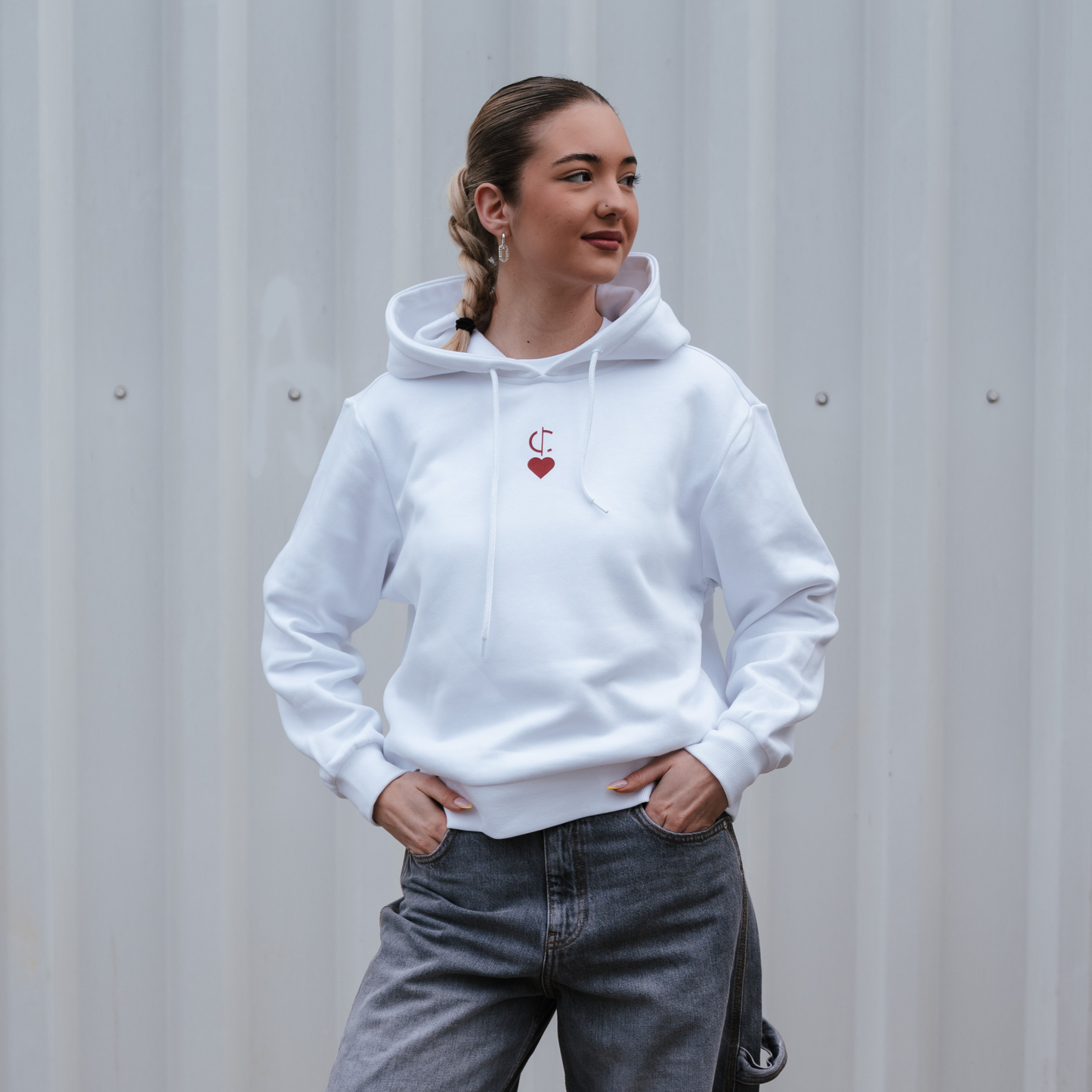WOMEN HEART HOODIE